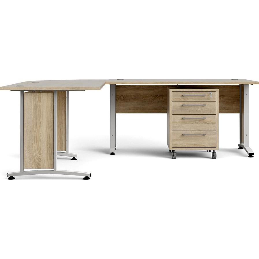 Thumbnail - Ebuy24, Schreibtisch, Schreibtisch Prisme (75 x 230 x 200 cm)