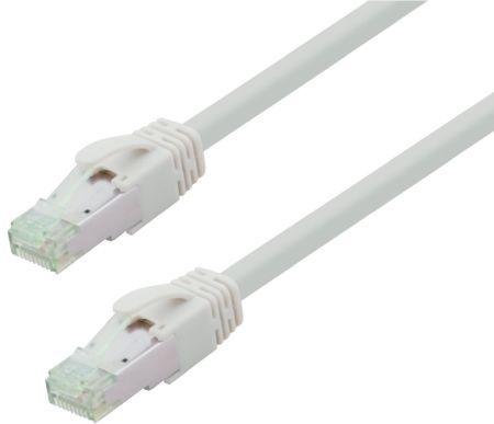 Actual product image Nambo Kupfer-Patchkabel Cat.6a S/FTP (ISO/IEC) LSZH High Quality weiss 1,5 m (CAT6, 1.50 m)