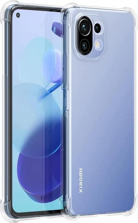 Actual product image Screenguard Xiaomi 11 Lite 5G NE Case Crystal Soft Airbag Bumper (Xiaomi 11 Lite 5G NE)