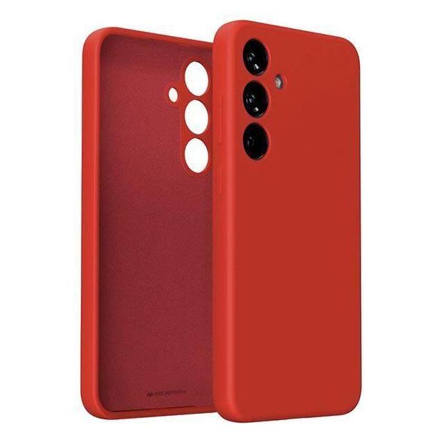 Mercury Silicone Samsung S23 FE S711 czerwony/rood (Samsung Galaxy S23 FE), Smartphonehoes, Rood