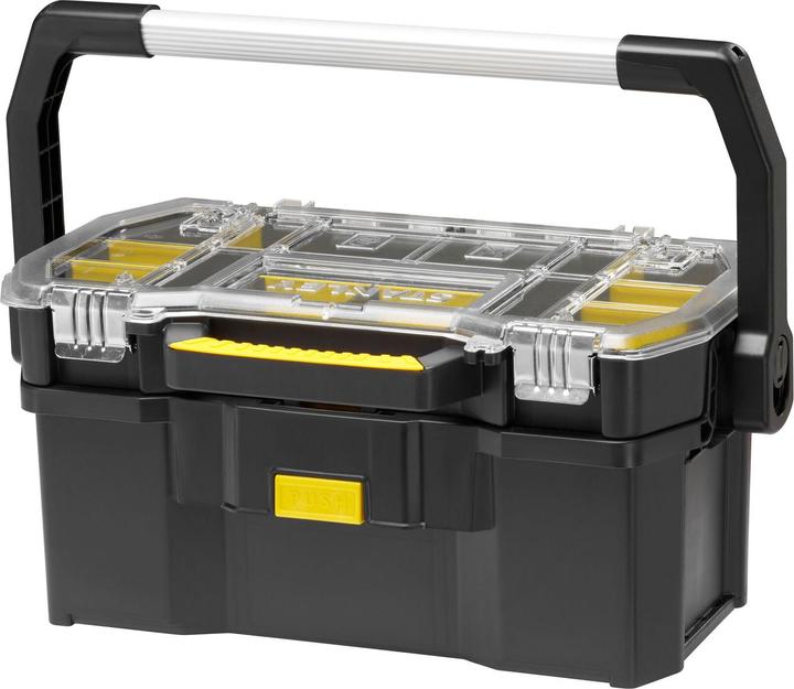 Produktbild Stanley Werkzeugtrage mit Organizeraufsatz 19 Zoll (2 Teile)