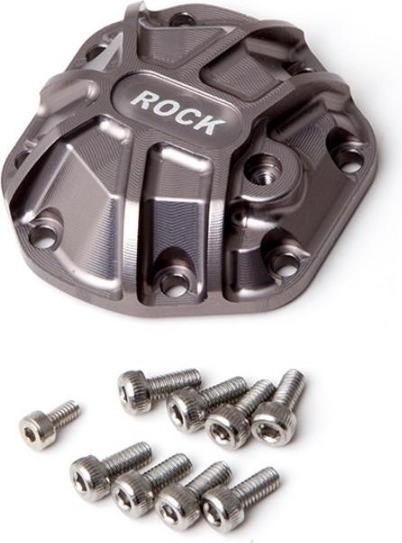 Actual product image Gmade 3D Machined Differential Cover (Titanium Gray) for R1 Axle