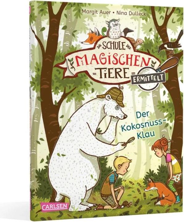 Produktbild Die Schule der magischen Tiere ermittelt 3: Der Kokosnuss-Klau (Zum Lesenlernen) (Deutsch, Margit Auer, Nina Dulleck, 2021)