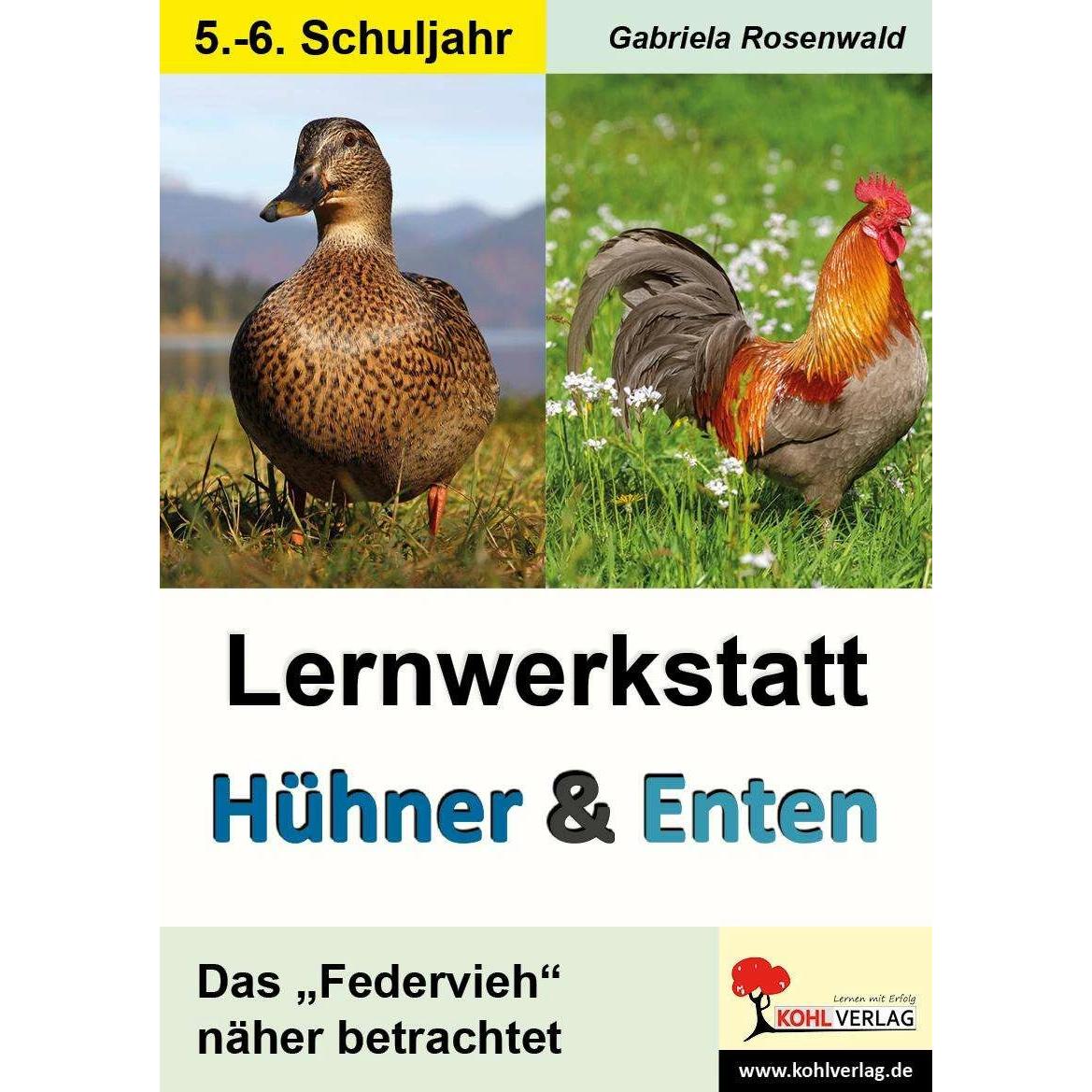 Lernwerkstatt Hühner & Enten / Sekundarstufe, Schulbücher von Gabriela Rosenwald
