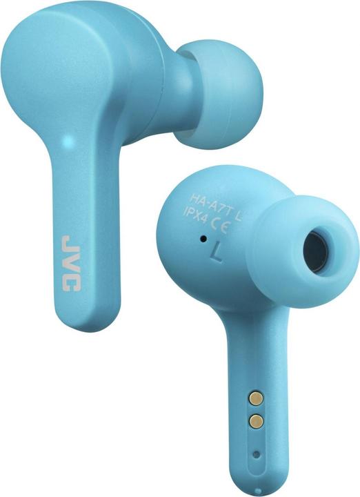 Immagine prodotto JVC HA-A7T2 Gumy True Wireless met comfortabele pasvorm - Blauw (24 h, Senza fili)
