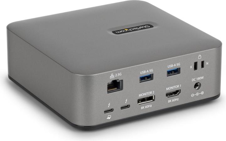 Produktbild StarTech Thunderbolt 5 Docking Station Triple Monitor 140w Laptop