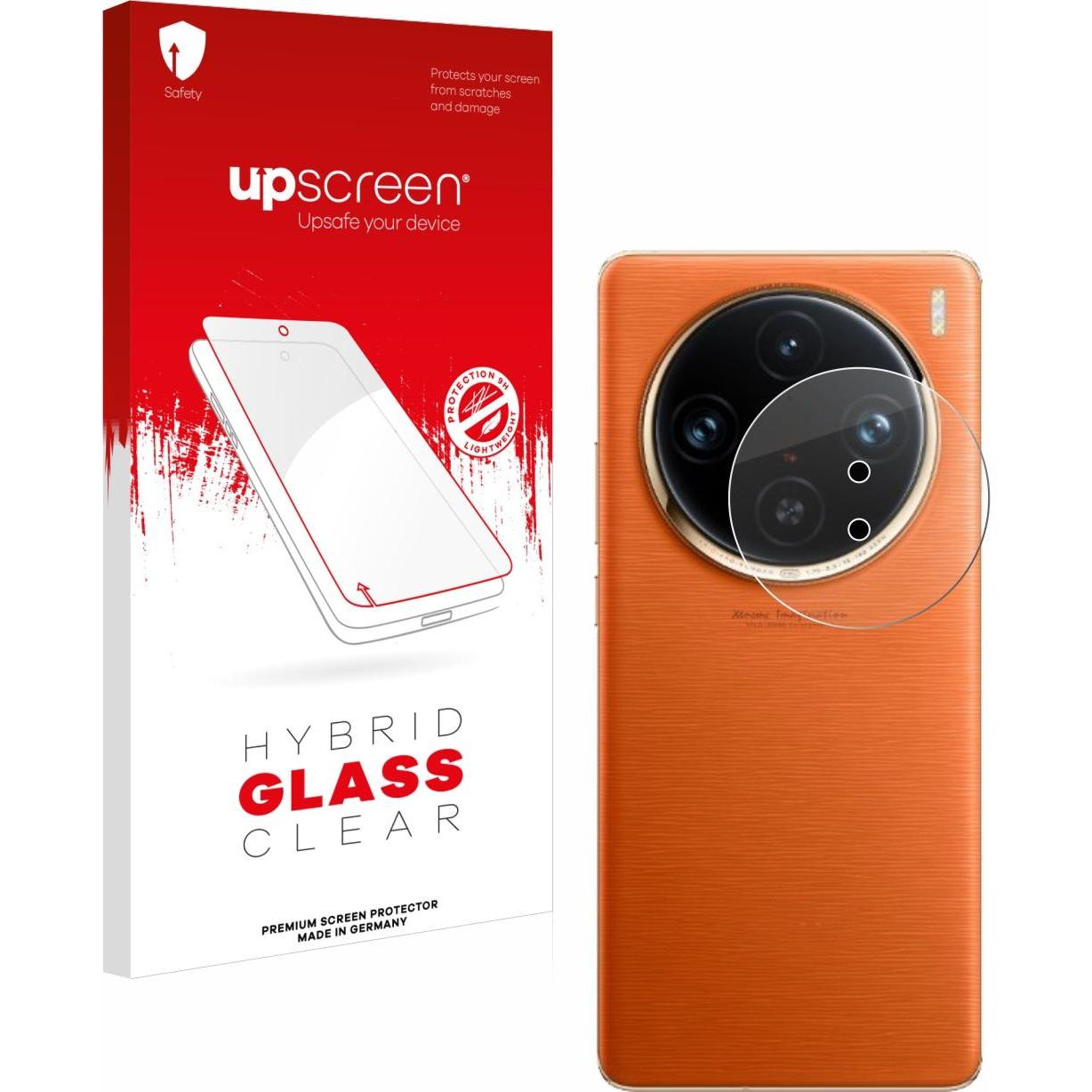 upscreen Scratch Shield Panzerglasfolie (1 Stück, Vivo X100 Pro), Smartphone Schutzfolie, Transparent