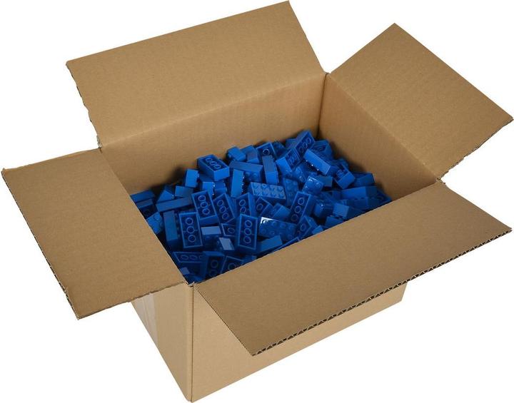 Image du produit Simba Blox 500 briques bleues de 8 en vrac