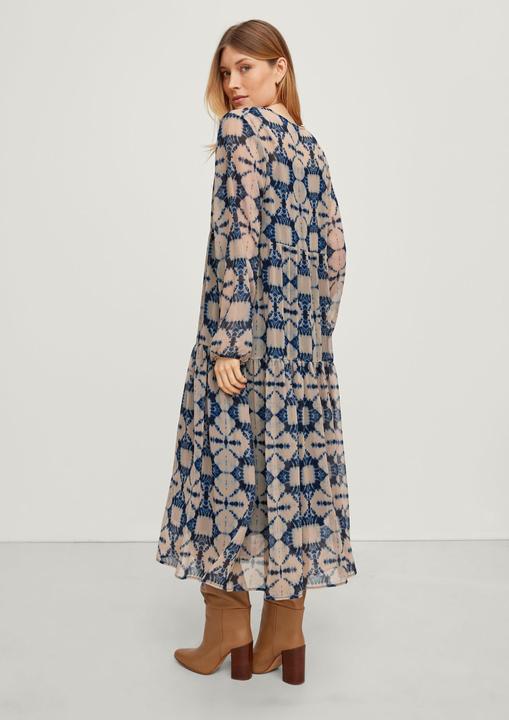 Actual product image Comma Kleid Chiffonkleid mit Unterkleid (36)