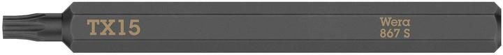 Actual product image Wera 867 S TX 15 x 70 mm (Hexagon socket TX)