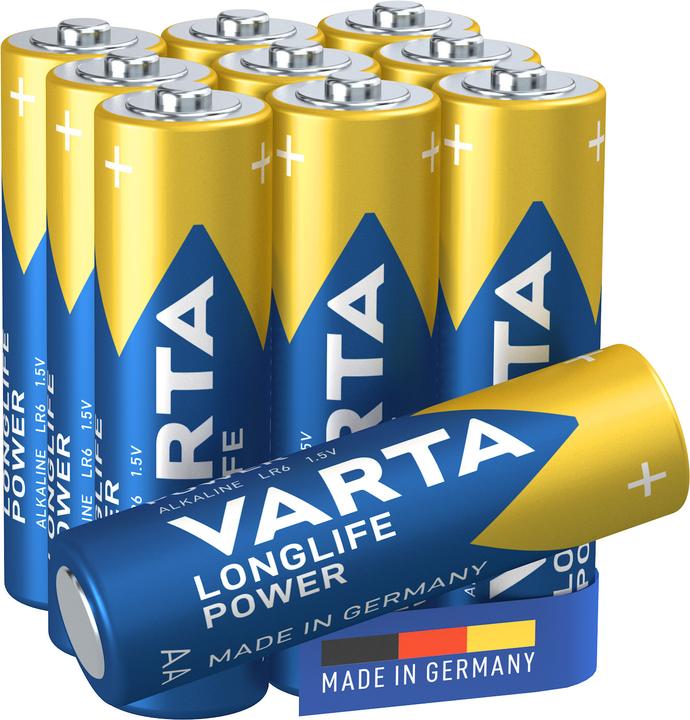 Immagine prodotto Varta potenza a lunga durata (10 pz., AA, 2970 mAh)