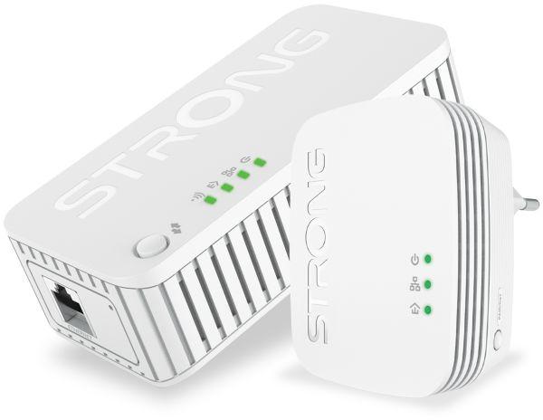 Actual product image Strong Powerline Wi-Fi 1000 Mini 2-pack (1000 Mbit/s)