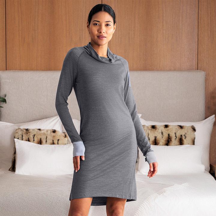 Image du produit Dagsmejan Chemise de nuit "Stay Warm" gris foncé (38)