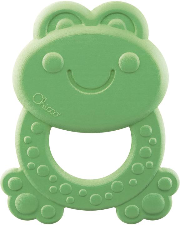 Actual product image Chicco Teething ring frog Burt Eco+ assorted