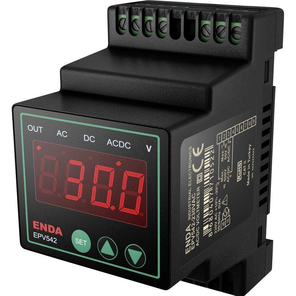 Enda, Misuratore energia, EPV542-UV-R-RSI Voltmeter