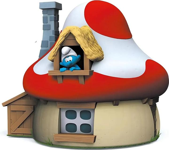 Plastoy Les Schtroumpfs tirelire PVC Mushroom House (15 cm)