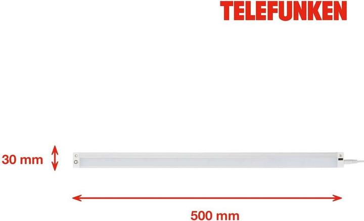 Produktbild Telefunken CCT LED Sensor Unterbauleuchte, weiss, 1xLED-Platine/5,5W (520 lm)