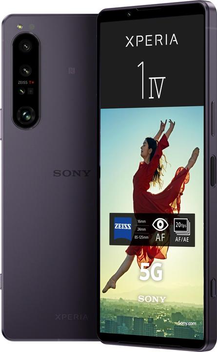 Produktbild Sony Xperia 1 IV (256 GB, Violett, 6.50", Dual SIM, 5G)