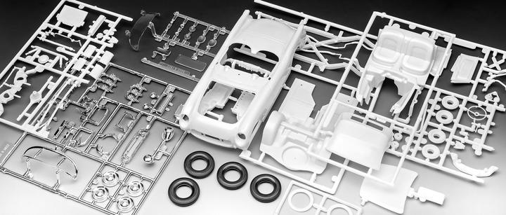 Actual product image Revell Model Set 1953 Corvette Roadster