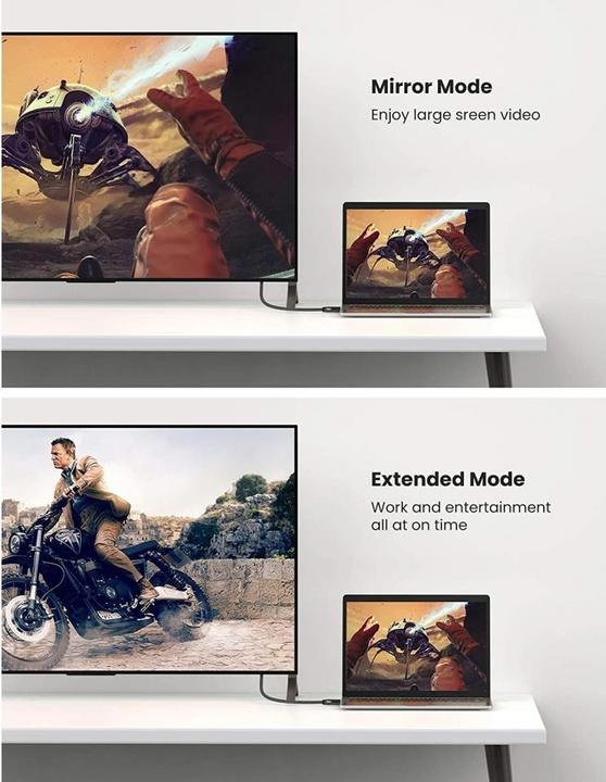 Produktbild Ugreen Display Port 1.4 Nylon 8K 4K 2K 1080p (3 m)