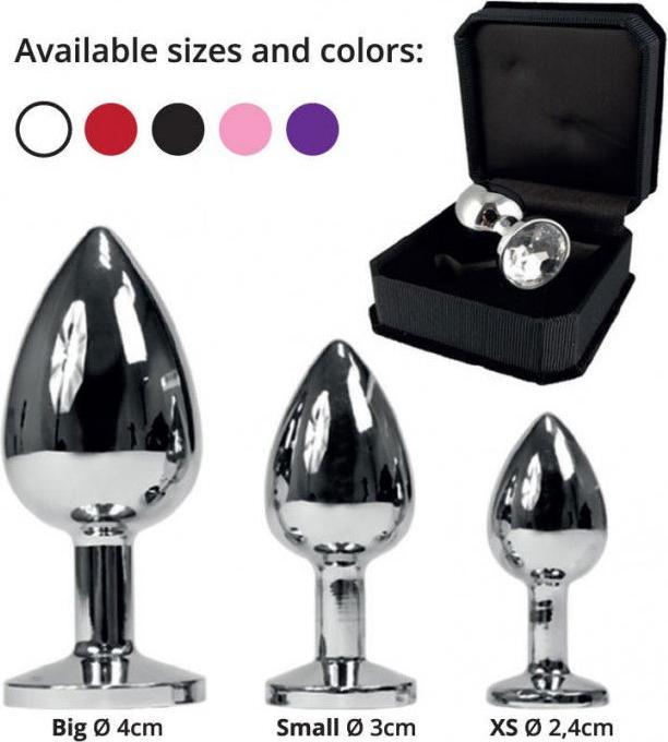 Image du produit Rimba Buttplug XS avec cristal