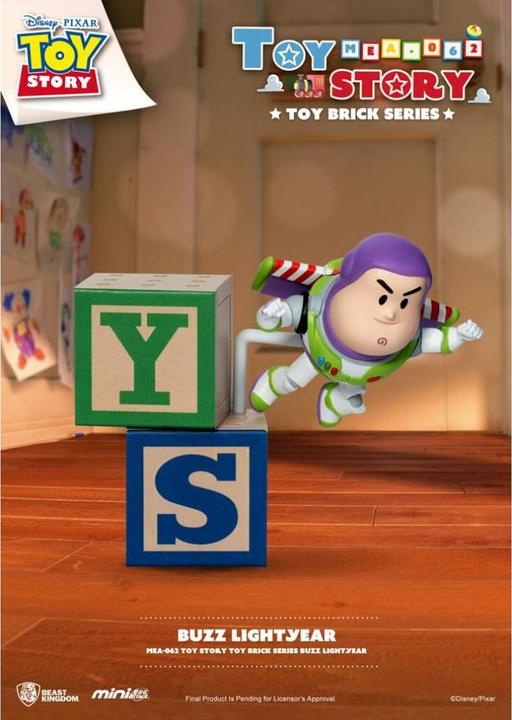Produktbild Beast Kingdom Toy Story Mini Egg Attack Figuren 7 cm Brick Series Sortiment (8)