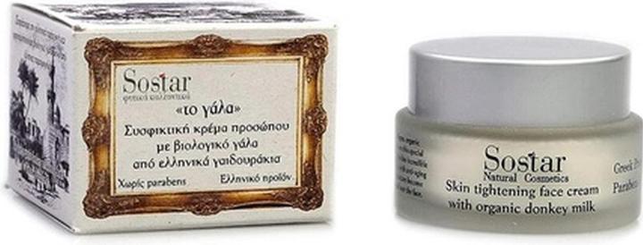 Sostar The Milk Hautstraffende Gesichtscreme mit Bio-Eselmilch 50ml (50 ml, Gesichtswasser)