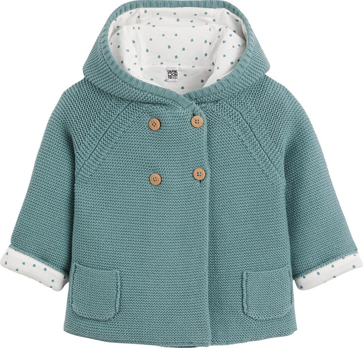Image du produit La Redoute Collections Veste en tricot avec capuche (86)