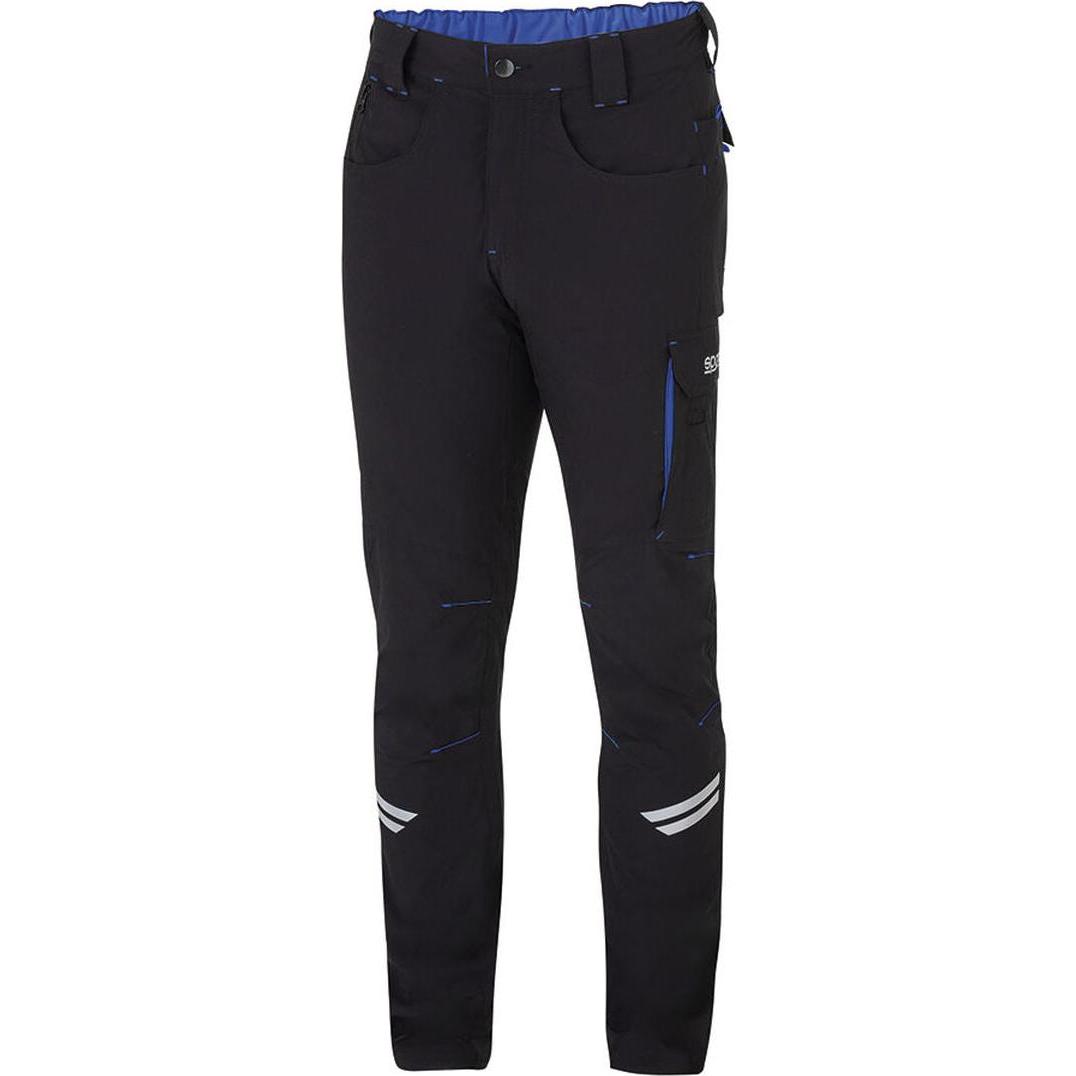 Sparco Herren Schwarz Arbeitshose, Workwear Arbeitshosen Tech Light (L)