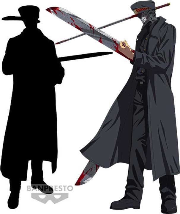 Actual product image Banpresto Chainsaw Man - Chain Spirits - Vol.6 - Katana Devil Statue 19cm