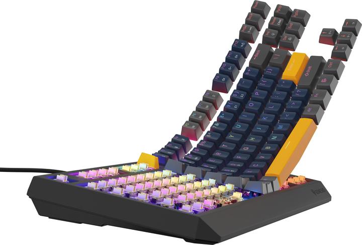 Actual product image Genesis Klawiatura Thor 230 TKL Outemu Panda (NKG-2163) (US, Wireless, Cable)