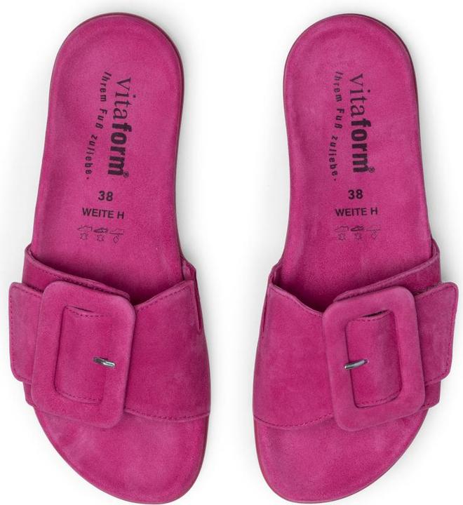 Immagine prodotto Vitaform Pantoletten Damen Weite H Samtziegenleder (40)