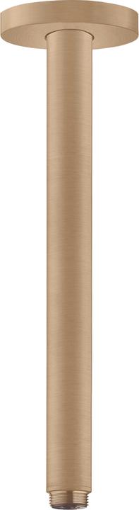 hansgrohe HG ceiling connection S DN 15, length 300mm brushed bronze