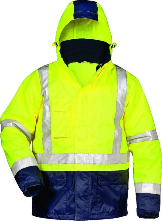 Actual product image Magni SAVESTYLE 3in1 high visibility jacket yellow/navy (M) (M)