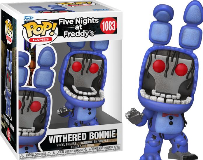 Actual product image Funko POP! FNAF: Withered Bonnie