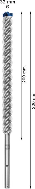 Actual product image Bosch Professional Zubehör EXPERT SDS max-8X hammer drill, 32 x 400 x 520 mm (32 mm)