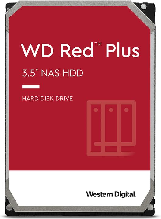 Actual product image WD Red Plus Desktop WDBAVV0060HNC 6TB (6 TB, 3.5")