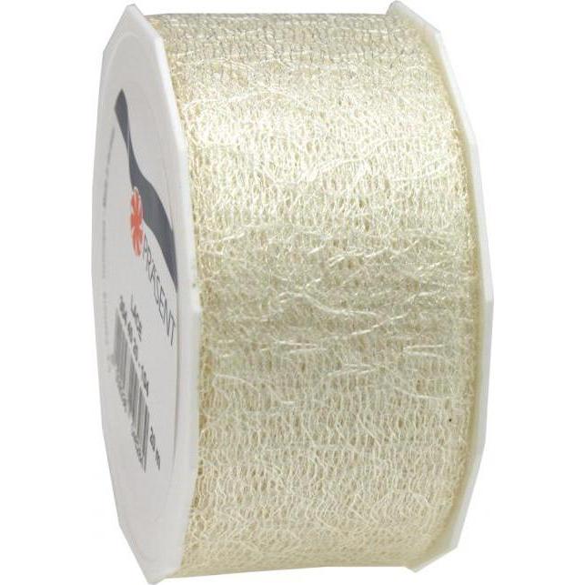 Thumbnail - Pattberg, Geschenkverpackung, Zierband creme (Geschenkband)