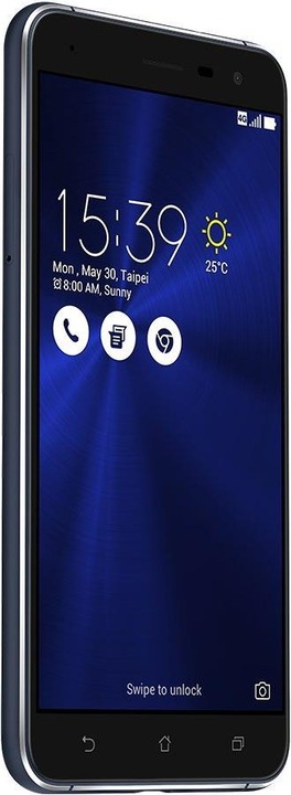 Immagine prodotto ASUS ZenFone 3 ZE520KL (32 GB, Nero Zaffiro, 5.20", Doppia SIM Ibrida, 16 Mpx, 4G)