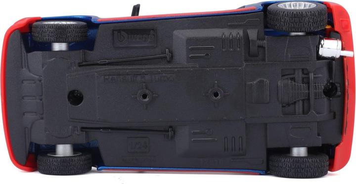 Actual product image Bburago Renault 5 Turbo blue/red 1:24
