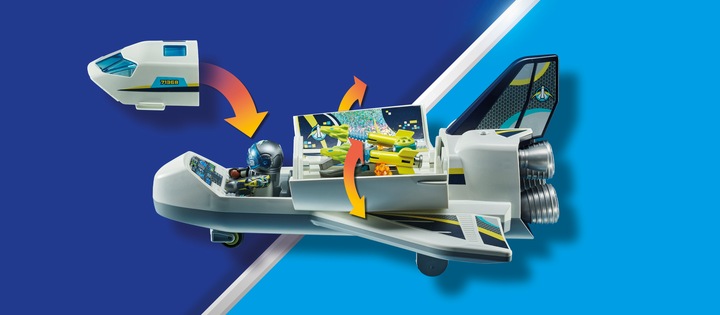 Image du produit Playmobil Navette spatiale en mission (71368, Playmobil Novelmore)