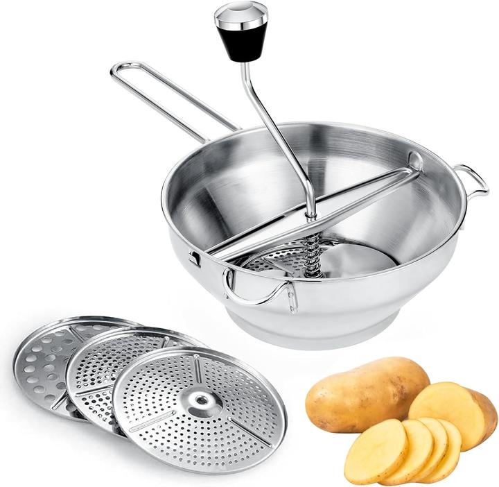 Produktbild Vvhippo Passiergerät mit 3 Siebeinsätzen