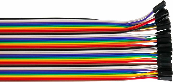 Actual product image Kabelmeister Jumper wire 40-pin separable wires for Arduino, Raspberry Pi etc., plug to socket