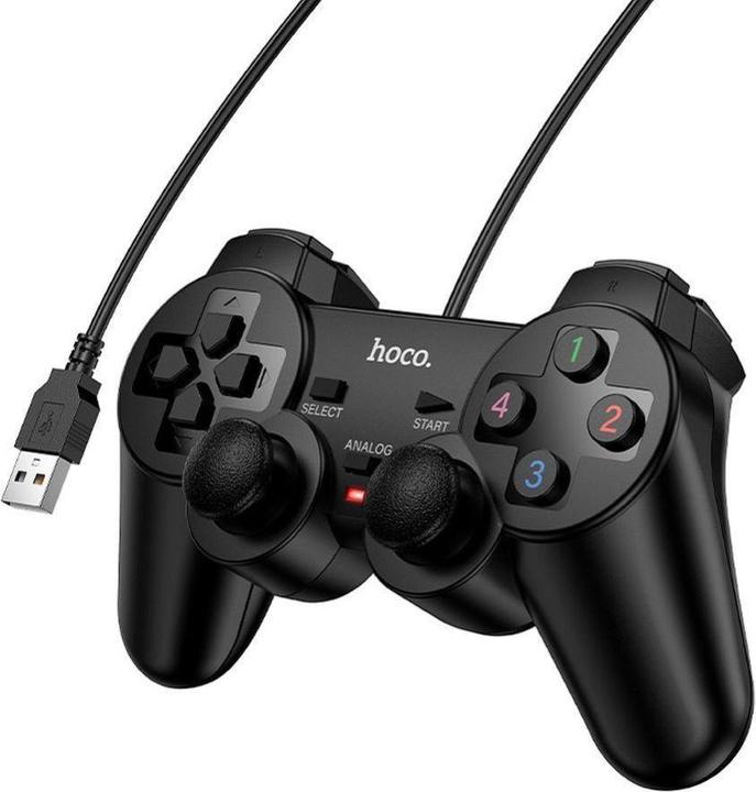 Immagine prodotto Hoco Other Computer Accessory Wire gamepad for PC Fast Link GA3 black (PC)