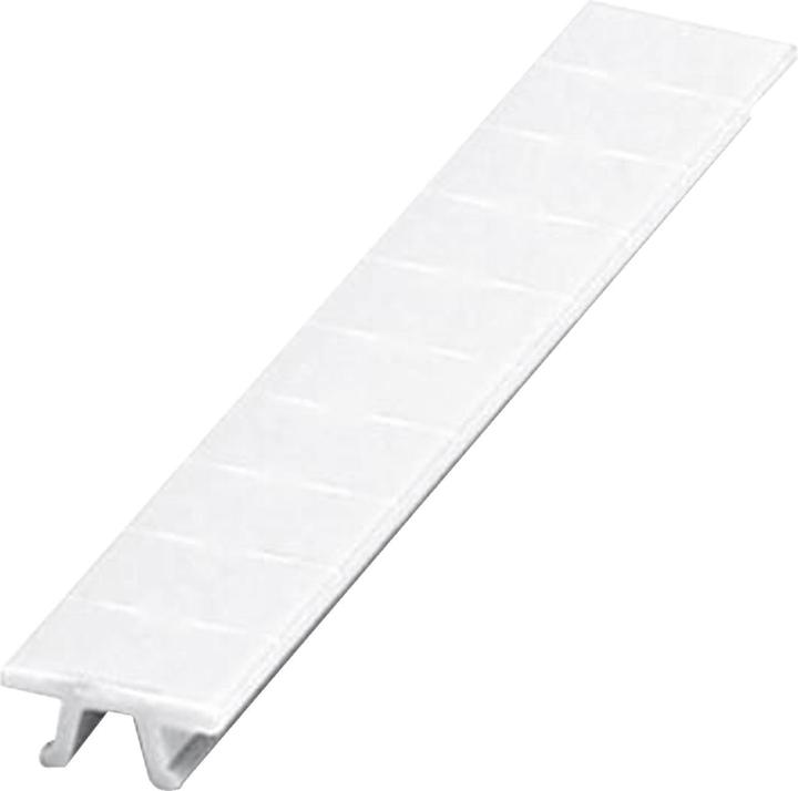 Actual product image Schneider Electric Marking strips 6mm 10 places 1 10 horizontal white