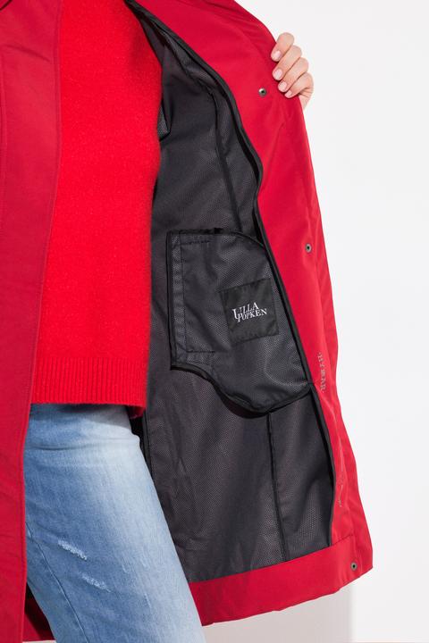 Produktbild Ulla Popken HYPRAR Softshell-Trenchcoat, wasserabweisend, Gürtel (42, 44)