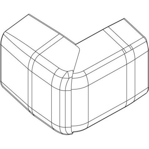 Thumbnail - Tehalit, Kabelschutz + Kabelführung, Ausseneck zu ATA 12200 weiss