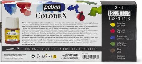 Actual product image Pebeo Colorex water ink (20 ml)