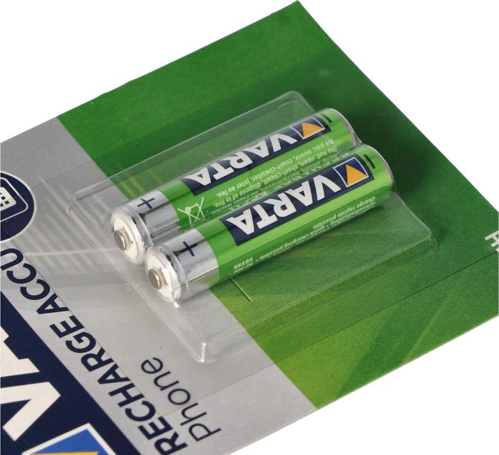 Image du produit Varta Recharger le téléphone d'Accu (2 pcs, AAA, 800 mAh)