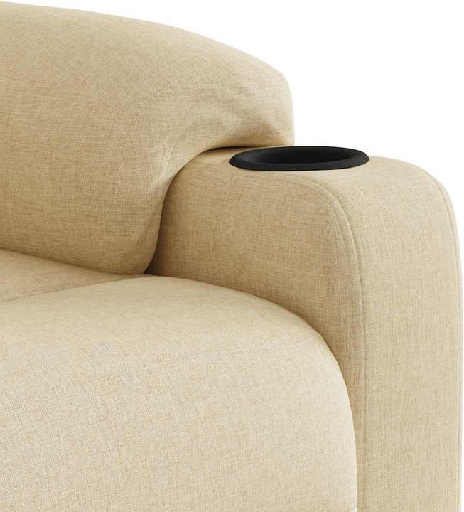 Immagine prodotto vidaXL Sedia da massaggio elettrica in tessuto crema